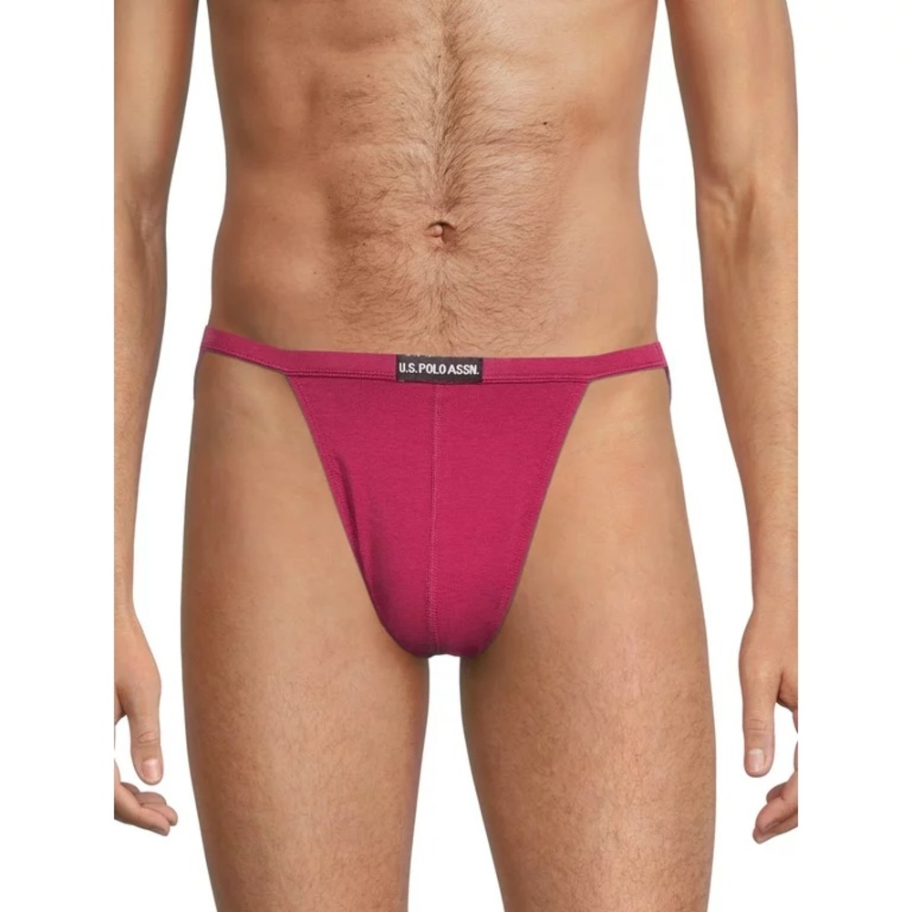 NWT 6-PK U.S. Polo Assn. String Bikini XL - Picture 2 of 8
